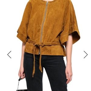 IRO Belted Suede Jacket